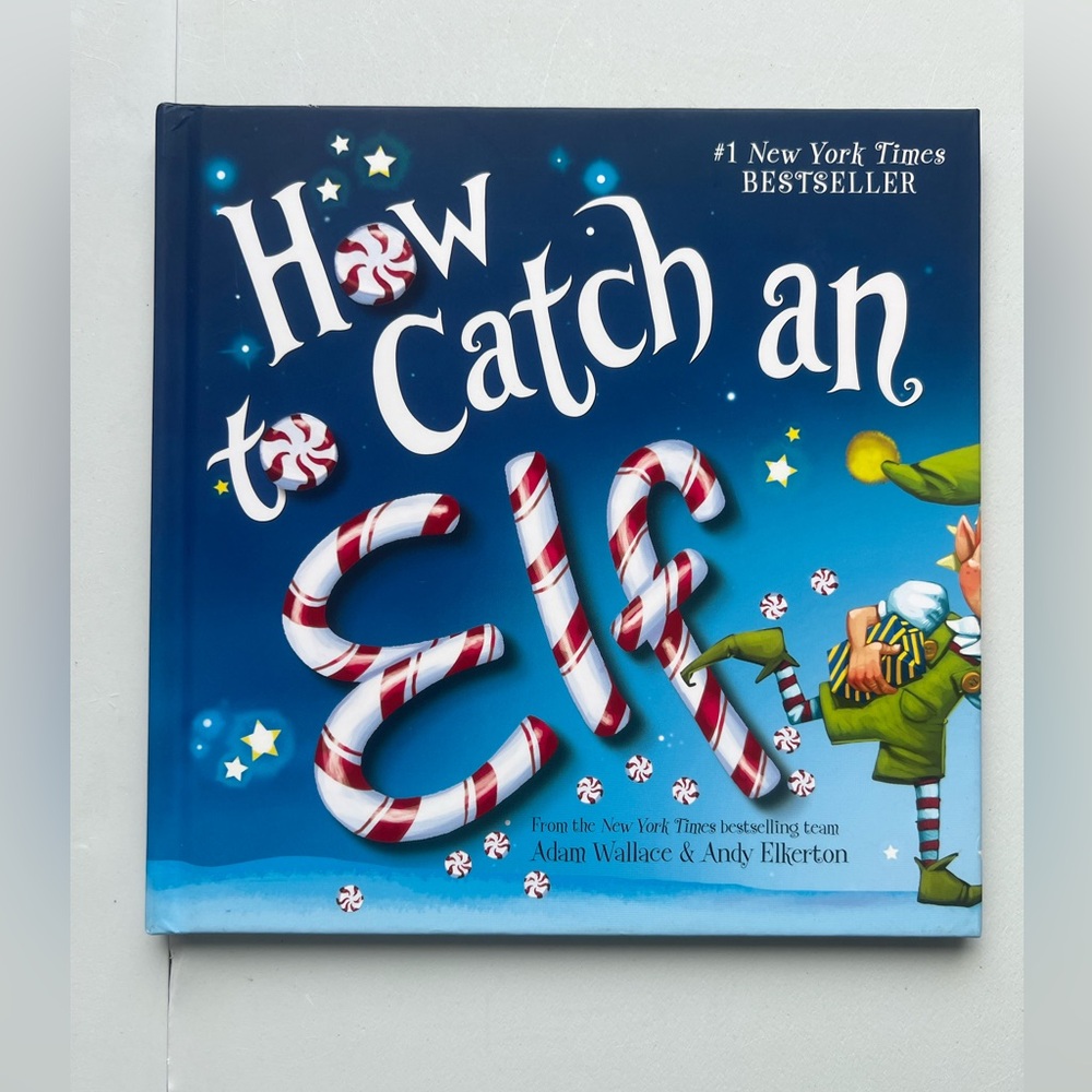How to Catch an Elf (Hardcover) by Adam Wallace, Andy Elkerton Children's Book
